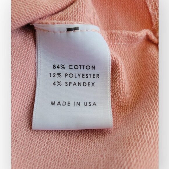 Camila Coelho Laurell Cropped Drawstring Hoodie Y2K Sweater in Mauve Size XS - Picture 3 of 7